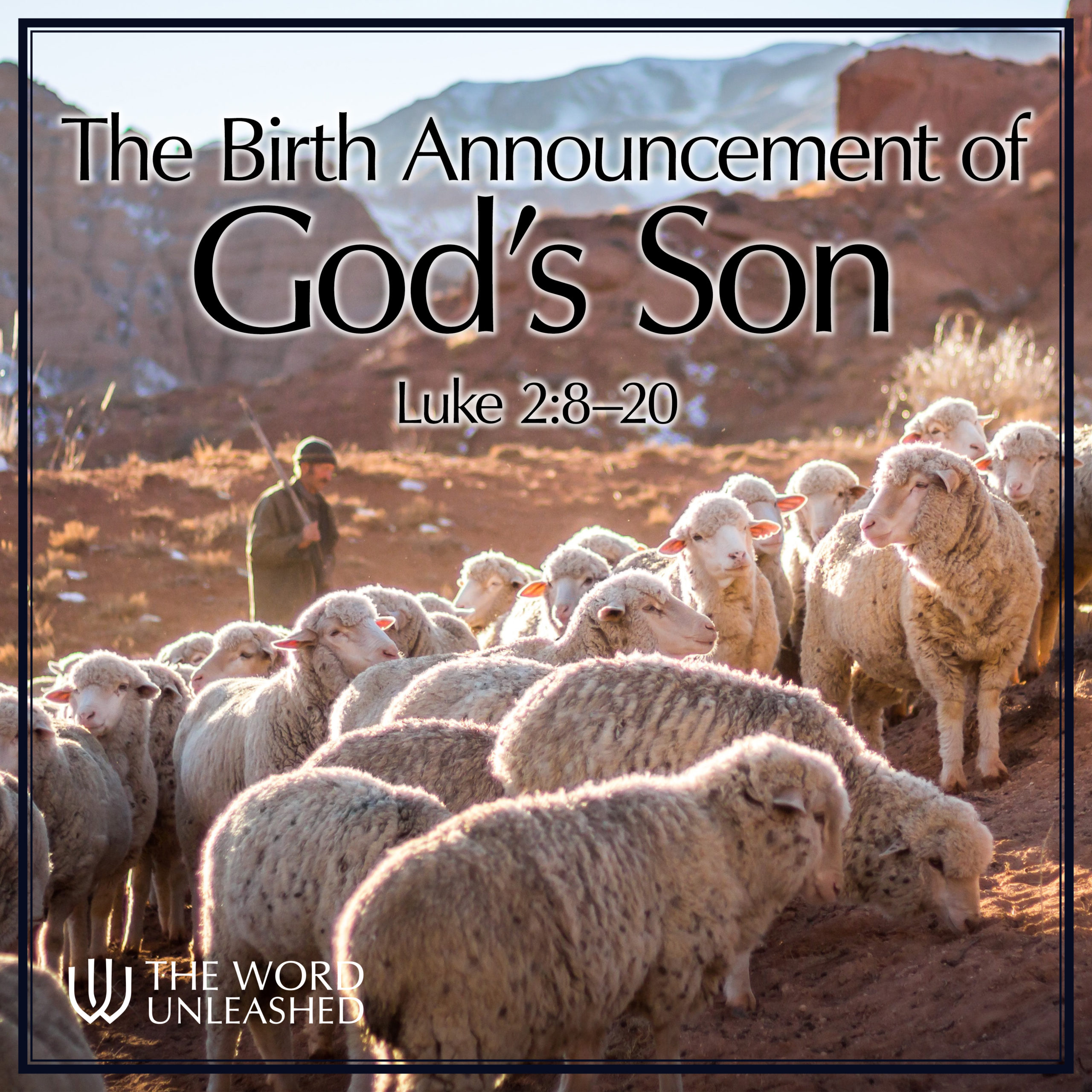 The Birth Announcement of God's Son