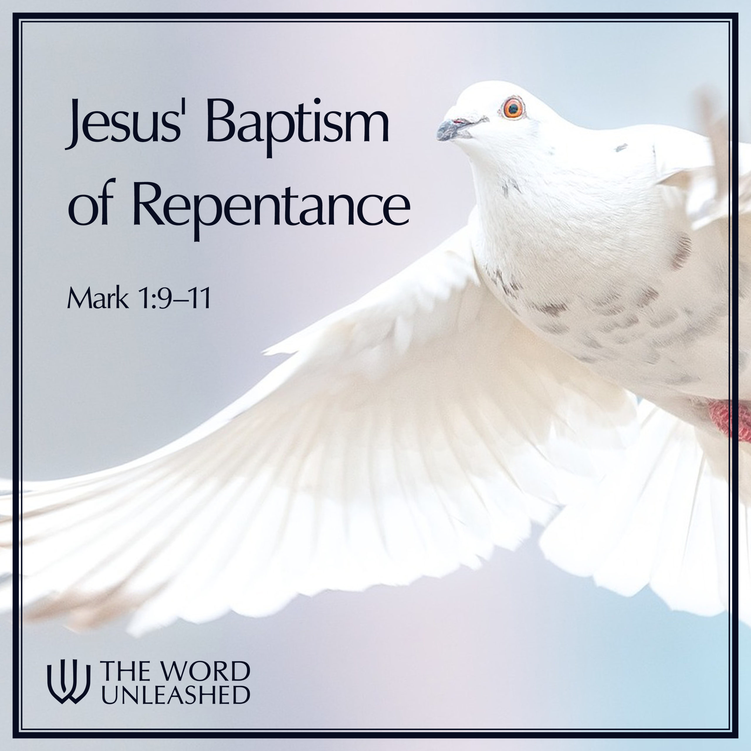Jesus' Baptism of Repentance