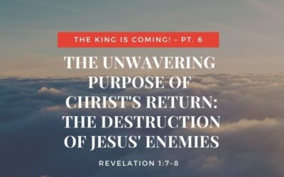 The King Is Coming! Pt. 6 | The Unwavering Purpose of Christ’s Return: The Destruction of His Enemies
